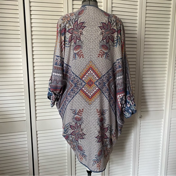 Mahila open-front kimono style top. 0/s - Picture 4 of 10